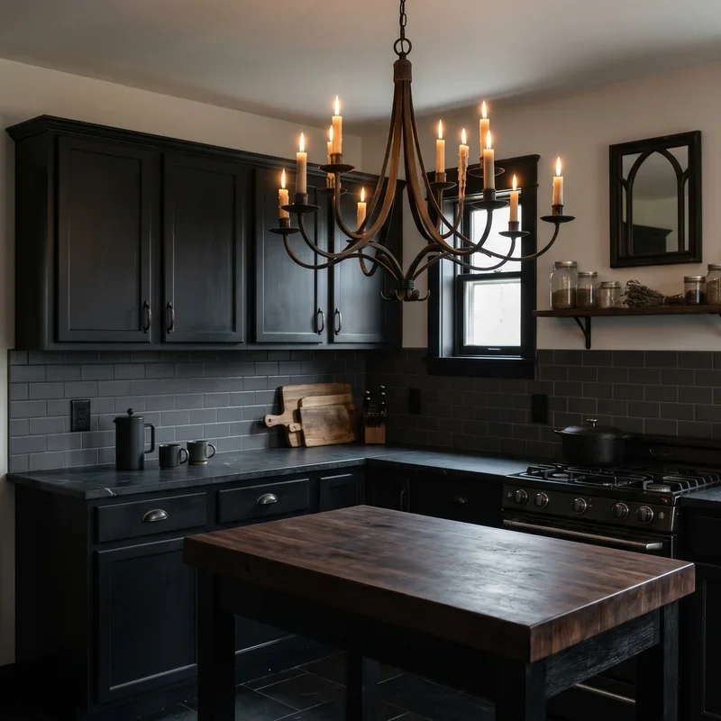 Goth Kitchen Ideas