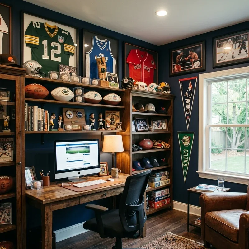 Home Office Man Cave Ideas