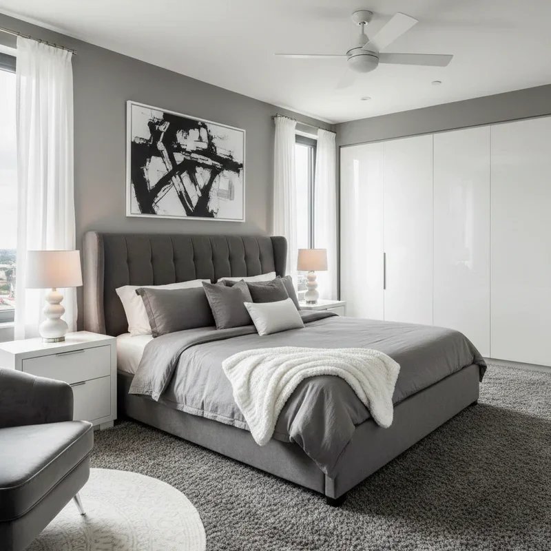 Luxury Grey Bedroom Ideas