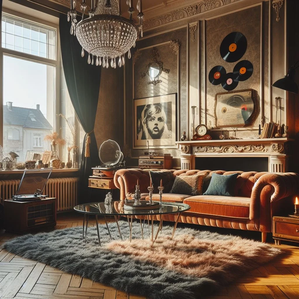 Interior Design Styles - Vintage Retro