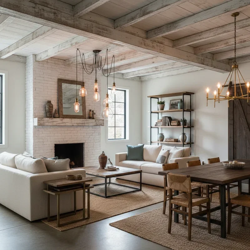 Modern Farmhouse Basement Ideas