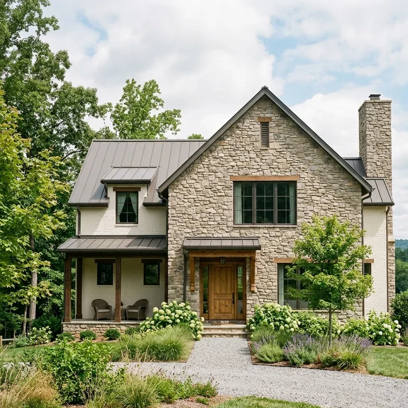 Brick and Stone House Ideas