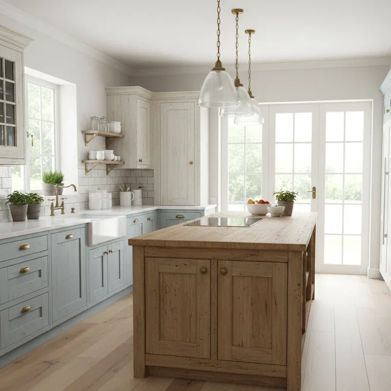 Modern Shabby Chic Kitchen Ideas