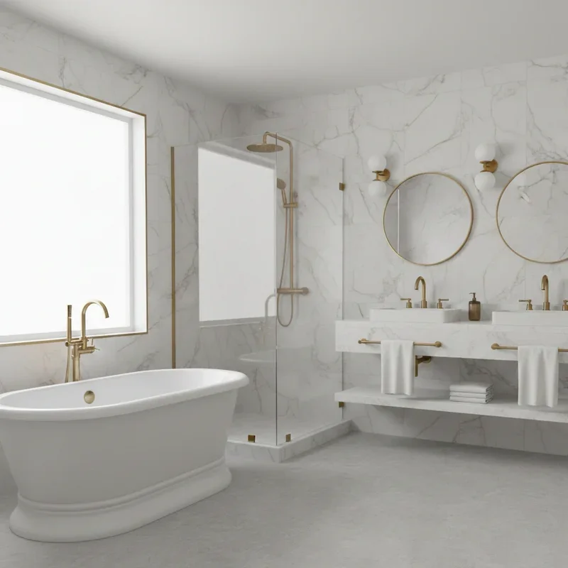 Gold Bathroom Ideas