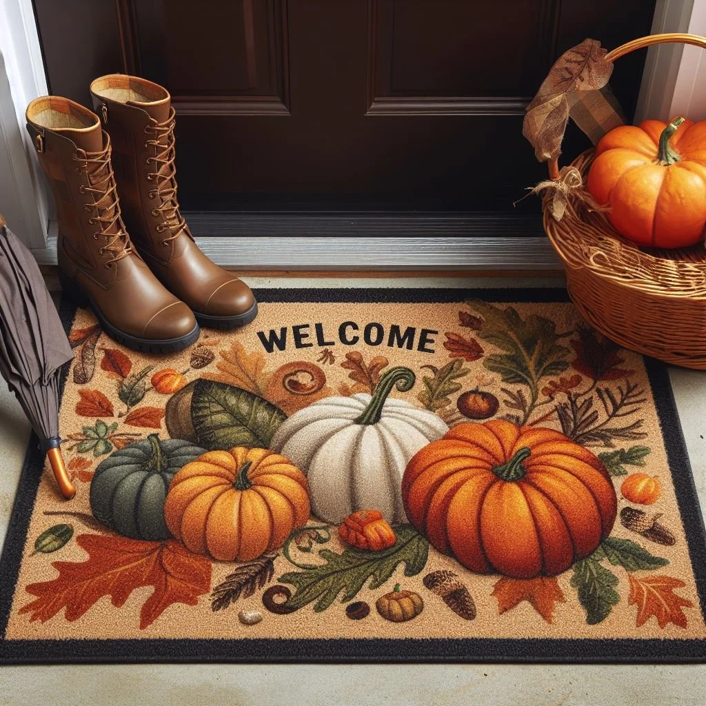 Farmhouse Fall Porch Decor