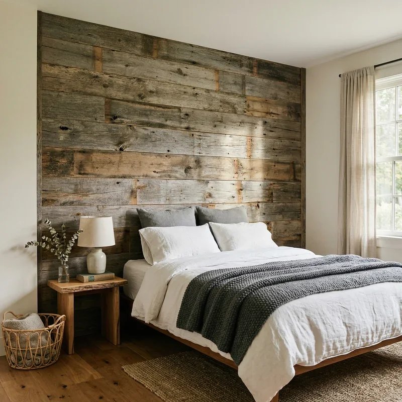 Wood Wall Bedroom Ideas