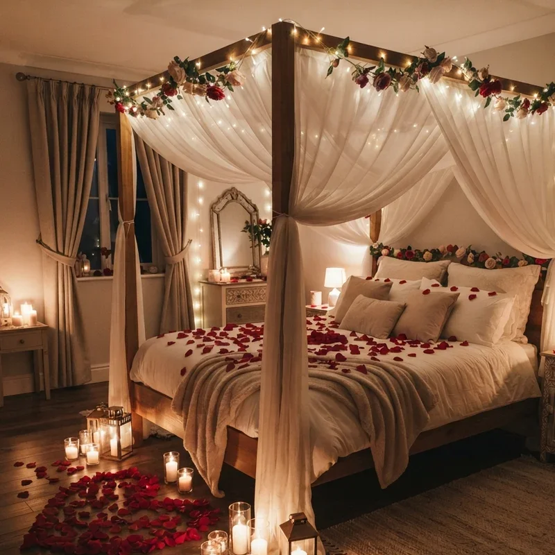 Valentine Bedroom Ideas