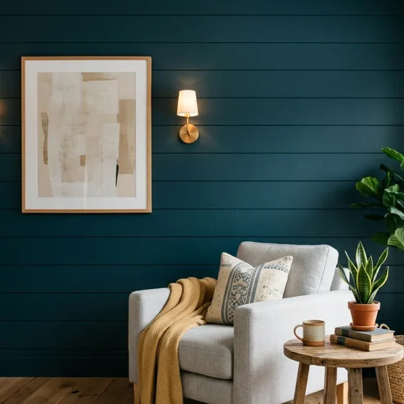 Shiplap Wall Living Room Ideas