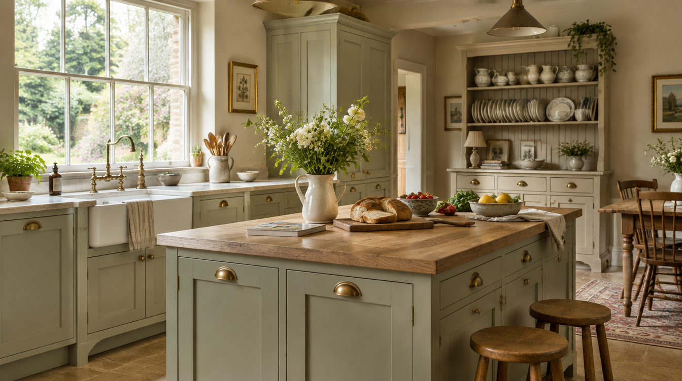 Grey Is Out: Britain Is Falling Back in Love with the Classic Kitchen