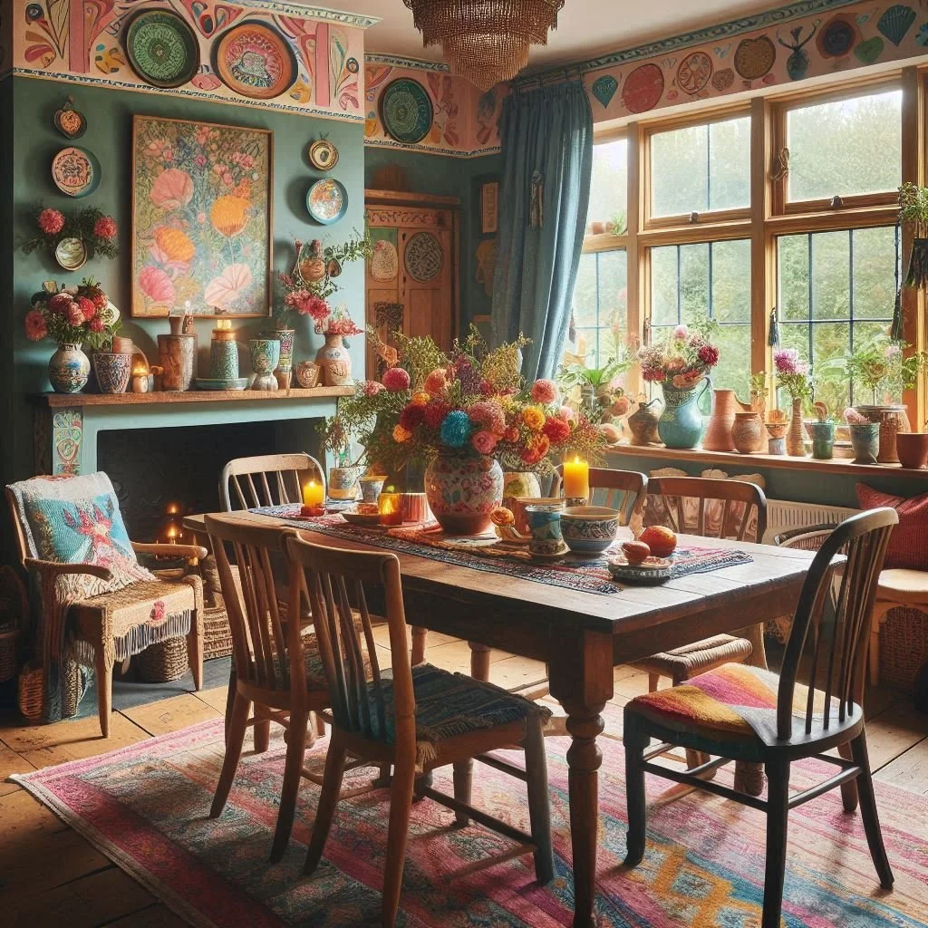 15 Chic Boho Dining Room Ideas for Eclectic Style