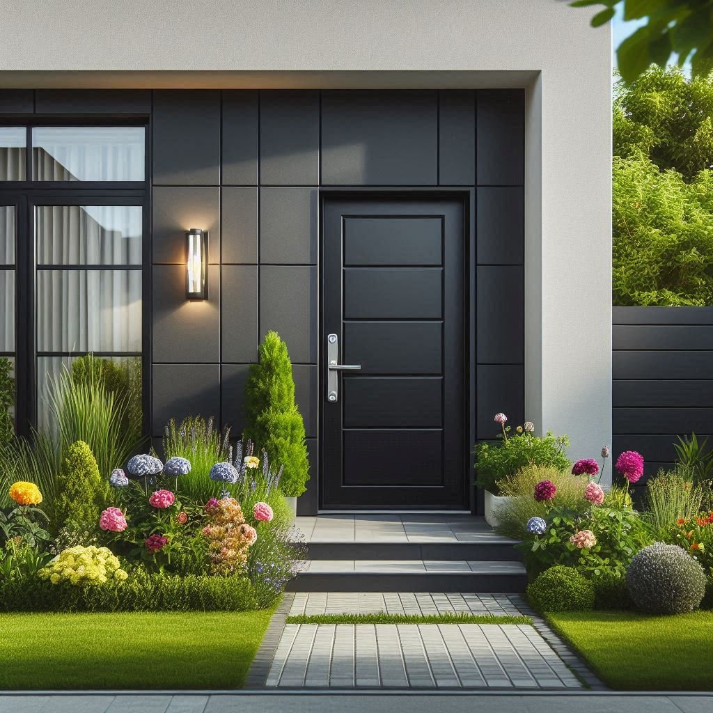 Black and Grey House