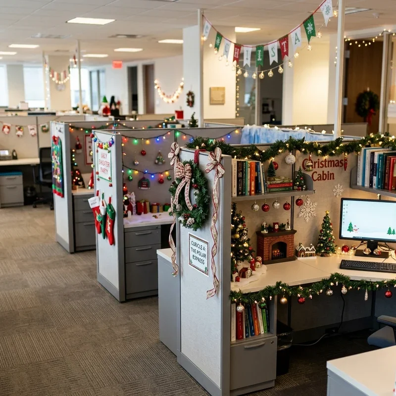Christmas Office Decor Ideas