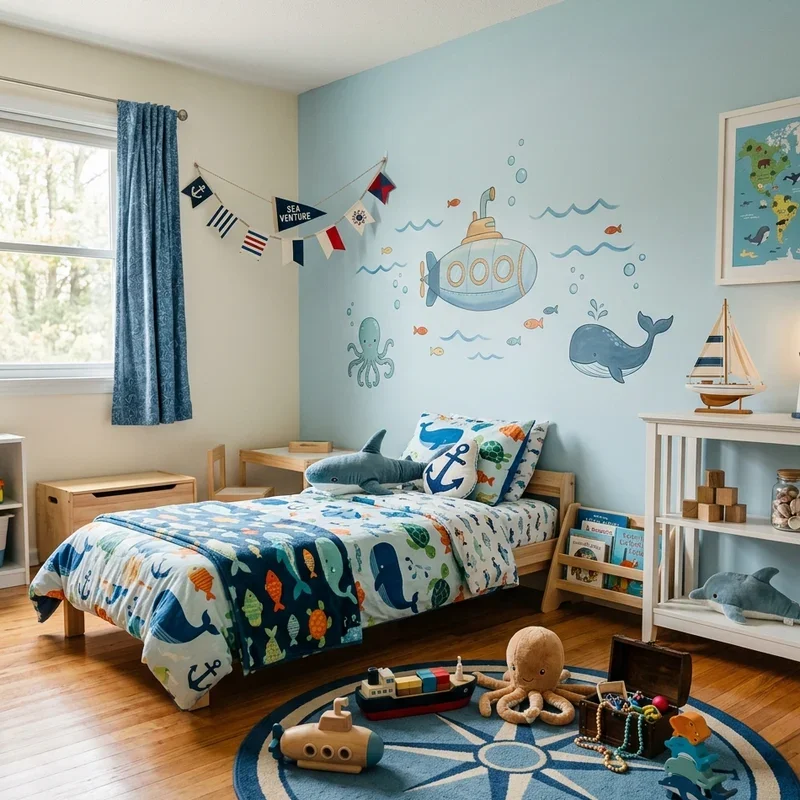 4-Year-Old Boy Room Ideas