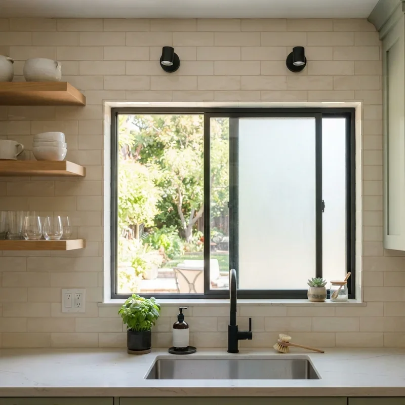 Above Kitchen Sink Window Ideas