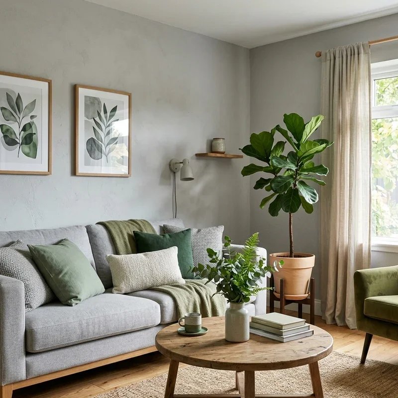 Gray Wall Living Room Ideas