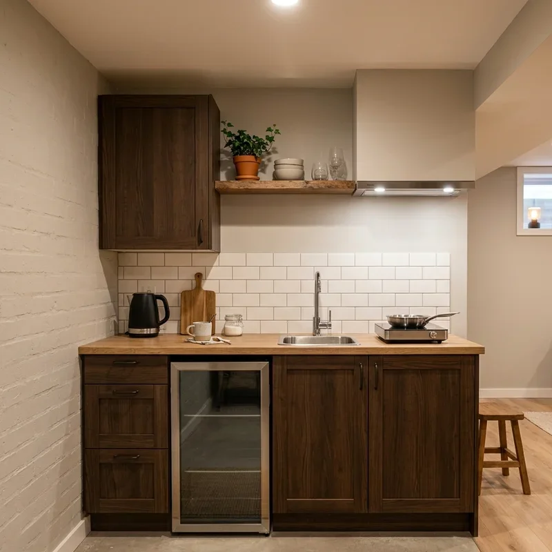 Basement Kitchenette Ideas