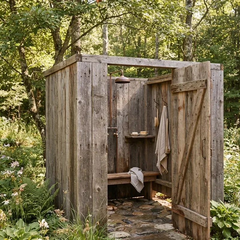 Outside Bathroom Ideas