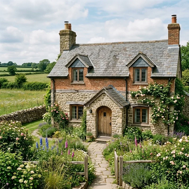 Brick and Stone House Ideas