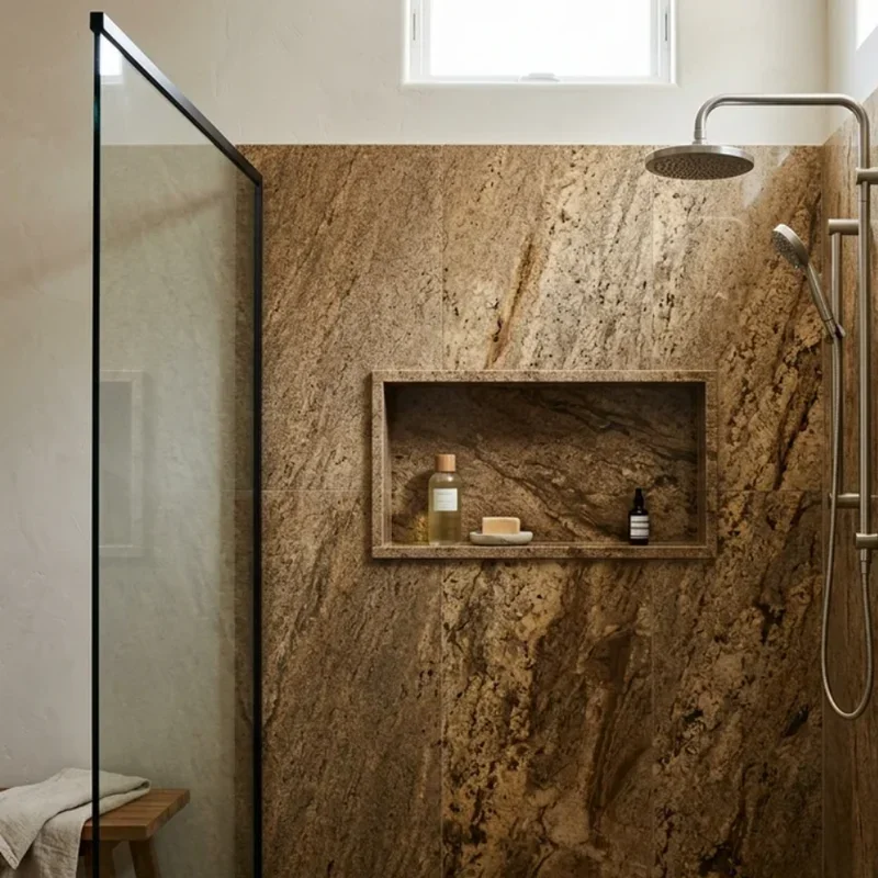 Brown Granite Bathroom Ideas