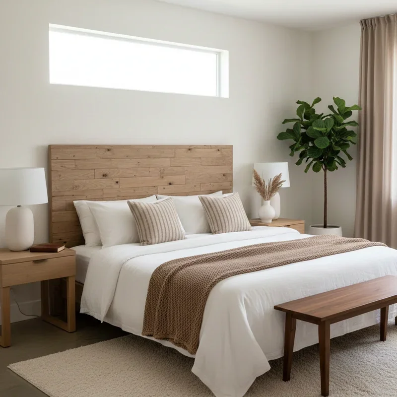 White and Brown Bedroom Ideas