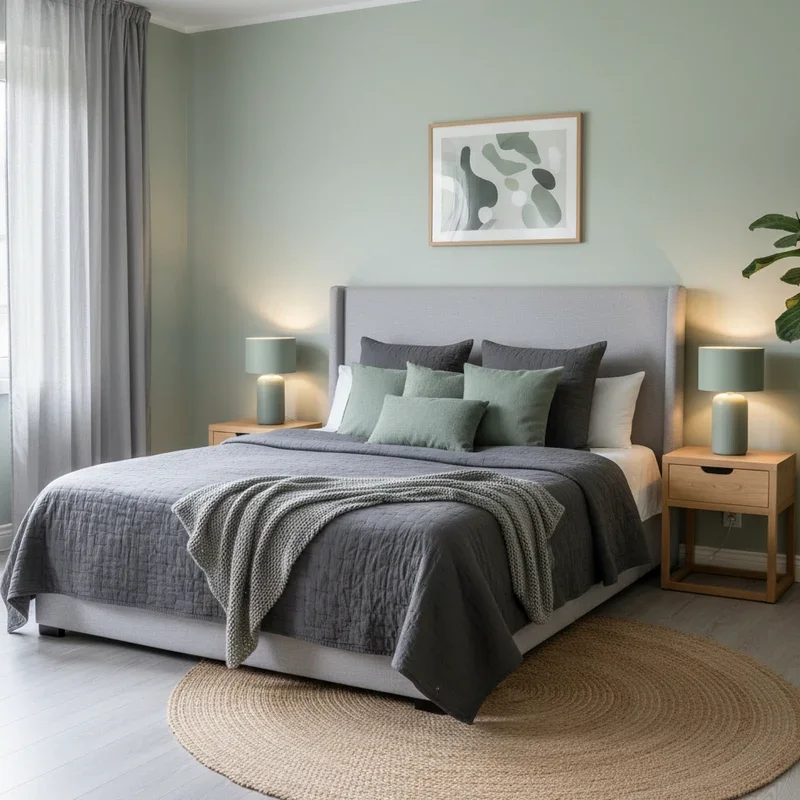 15 Sage Green and Grey Bedroom Ideas You’ll Love