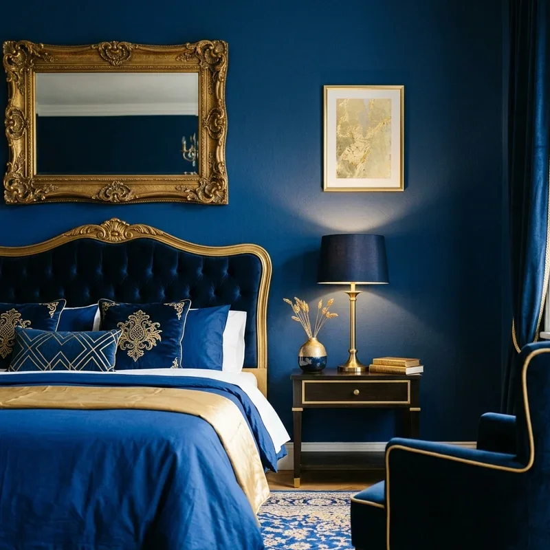 Royal Blue Room Ideas
