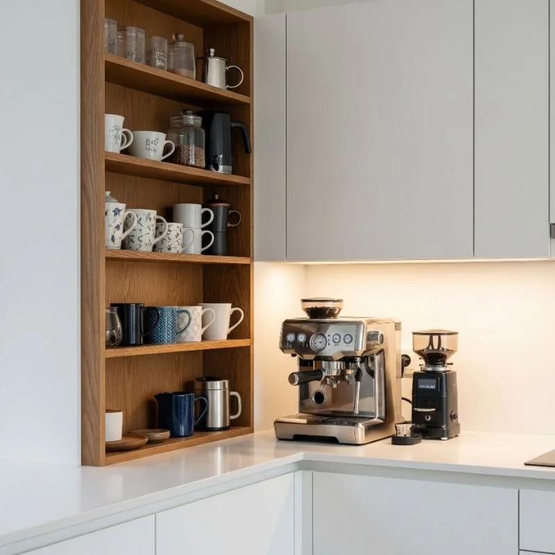 Coffee Bar Ideas for Kitchen