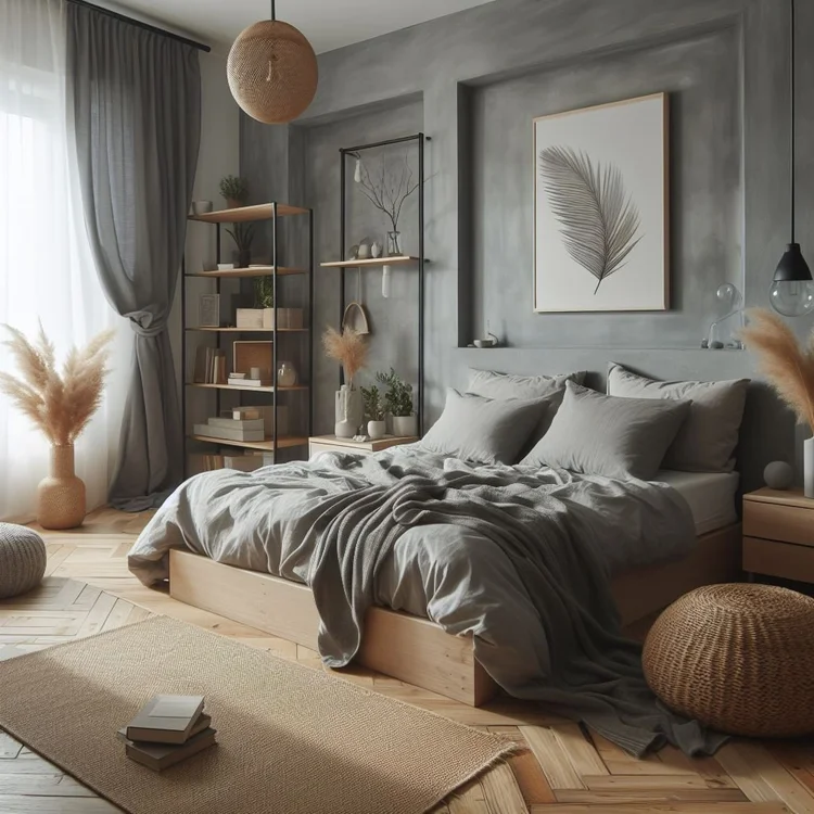 15 Cozy Grey Bedroom Decor Ideas for Tranquil Retreats