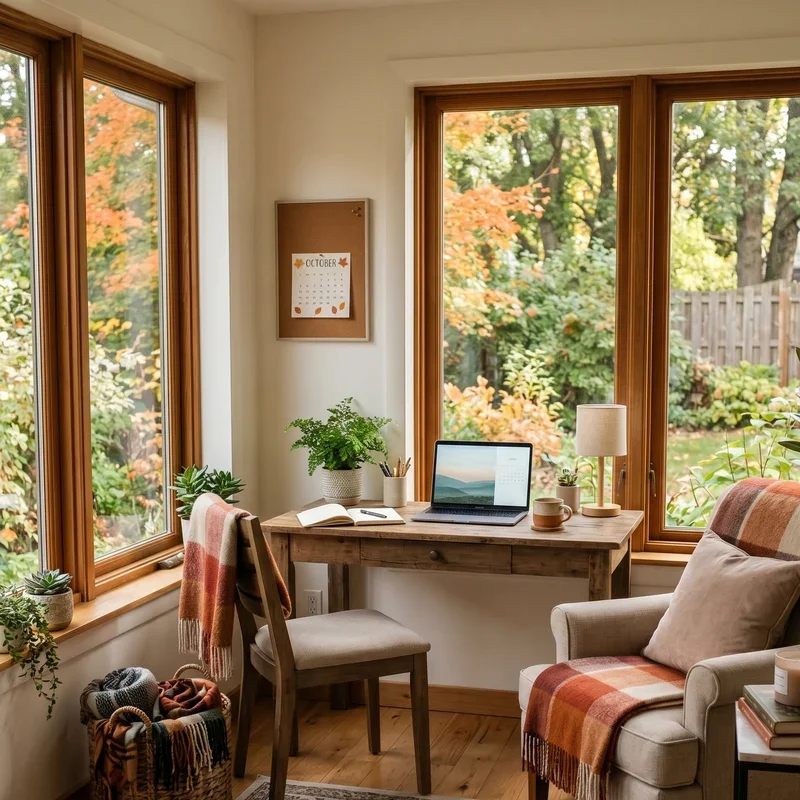 Sun Room Office Ideas