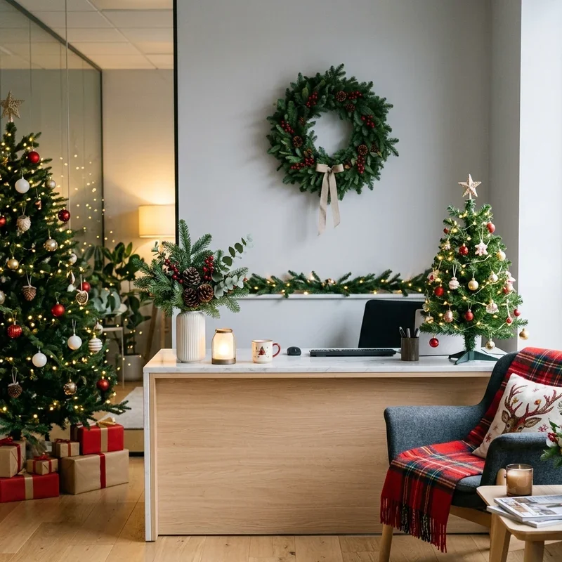 Christmas Office Decor Ideas