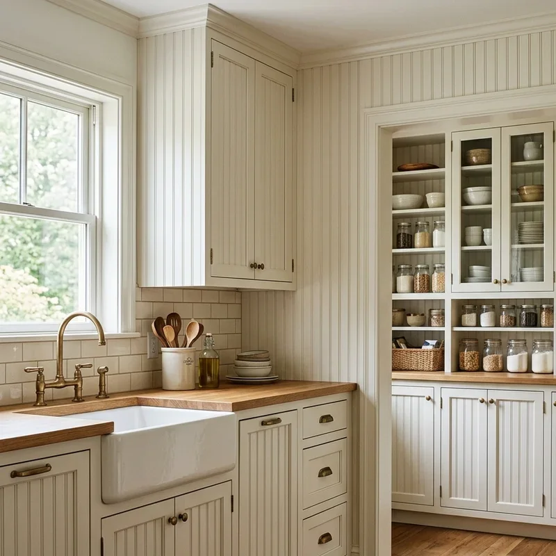 Beadboard Kitchen Cabinet Ideas