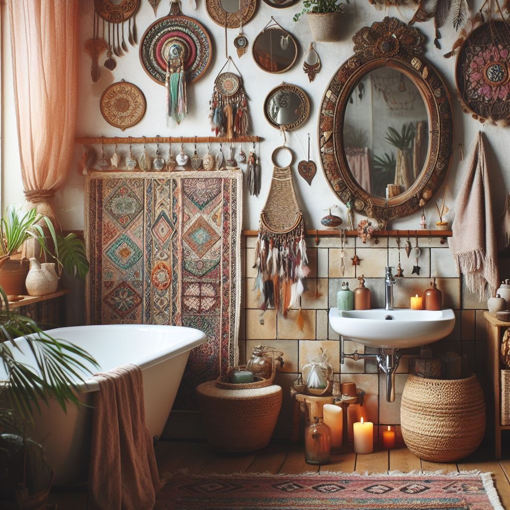 15 Boho Bathroom Decor Ideas for Free-Spirited Style