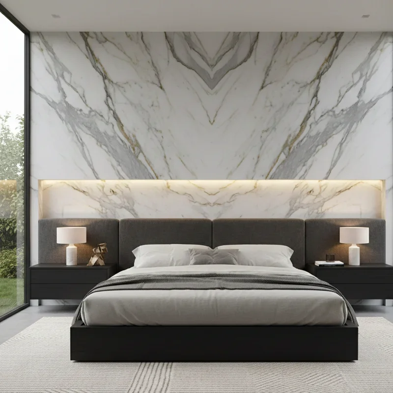 Marble Bedroom Ideas