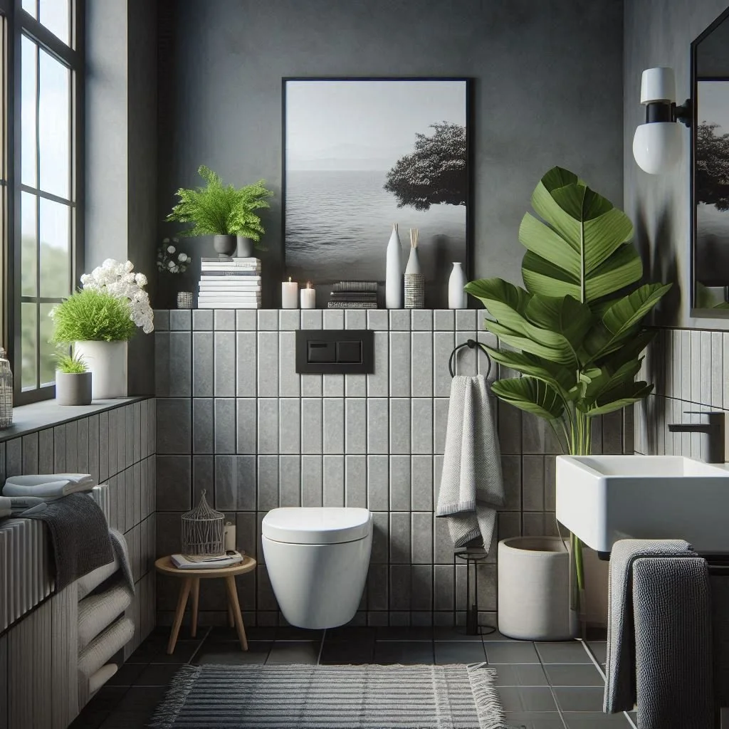 15 Grey Black and White Bathroom Ideas for Chic Style