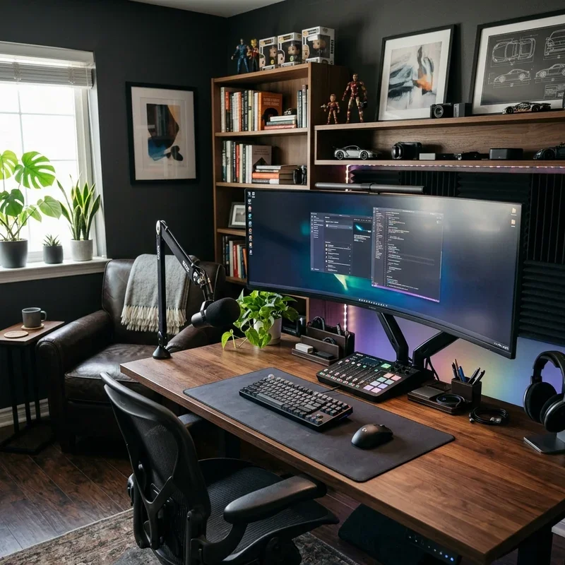 Home Office Man Cave Ideas