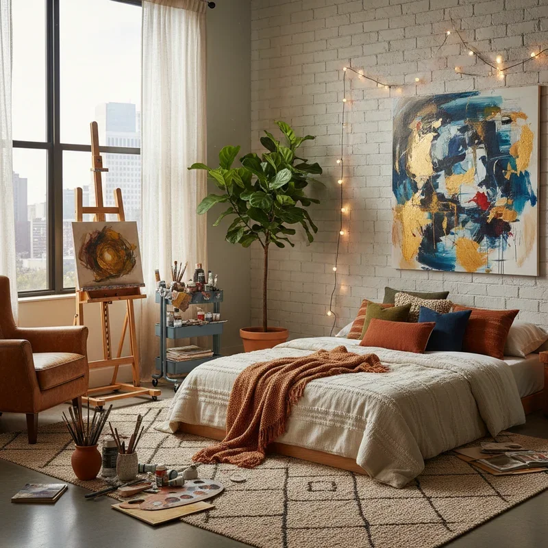 Artsy Bedroom Ideas