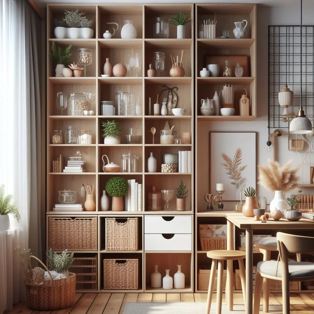Open Shelving Brilliance in Organized and Stylish Display