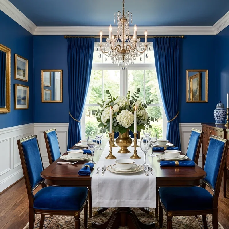 Royal Blue Room Ideas
