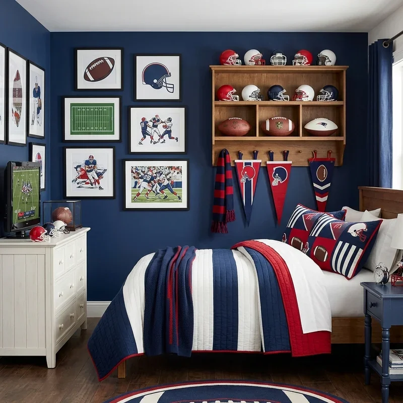 Football Bedroom Ideas