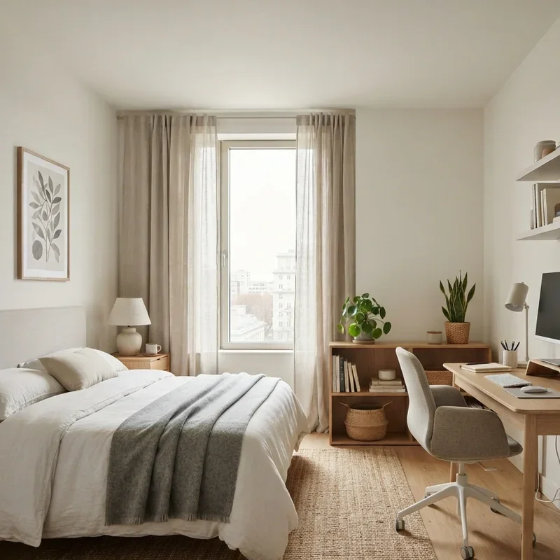 Rectangle Bedroom Layout Ideas