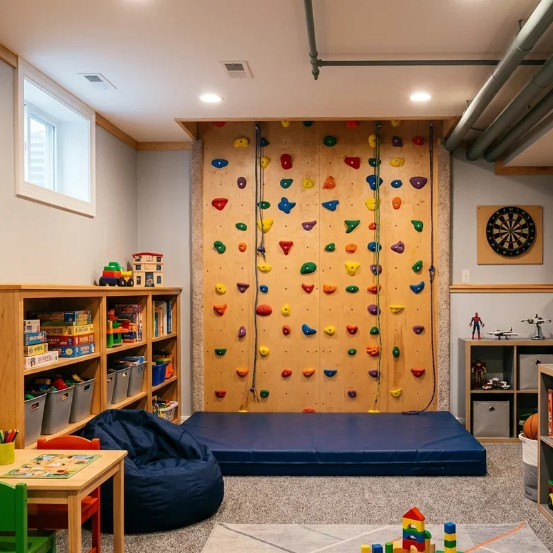 Boys Basement Playroom Ideas