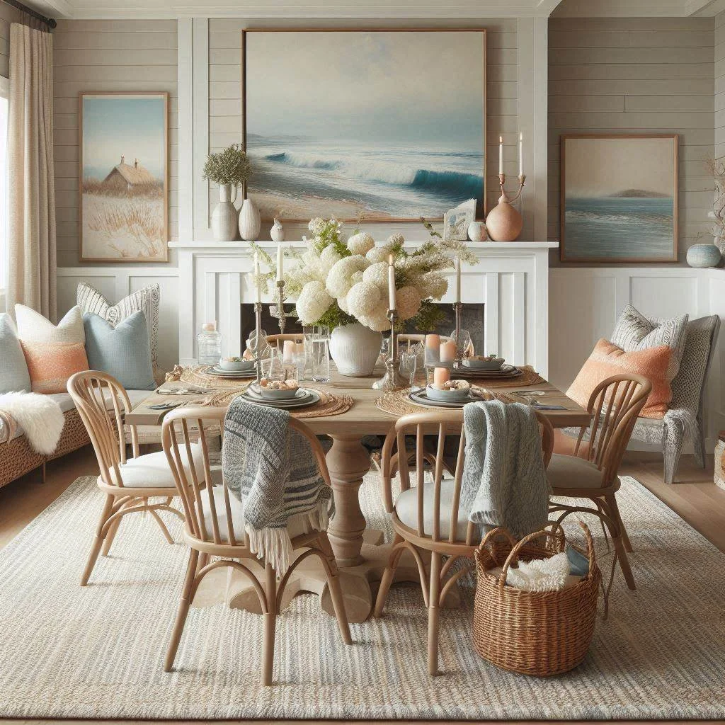 15 Coastal Dining Room Ideas for a Breezy Look