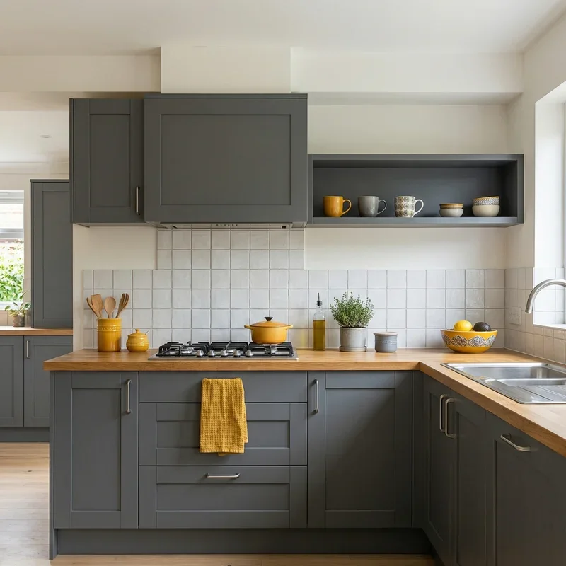 Gray and Yellow Kitchen Ideas
