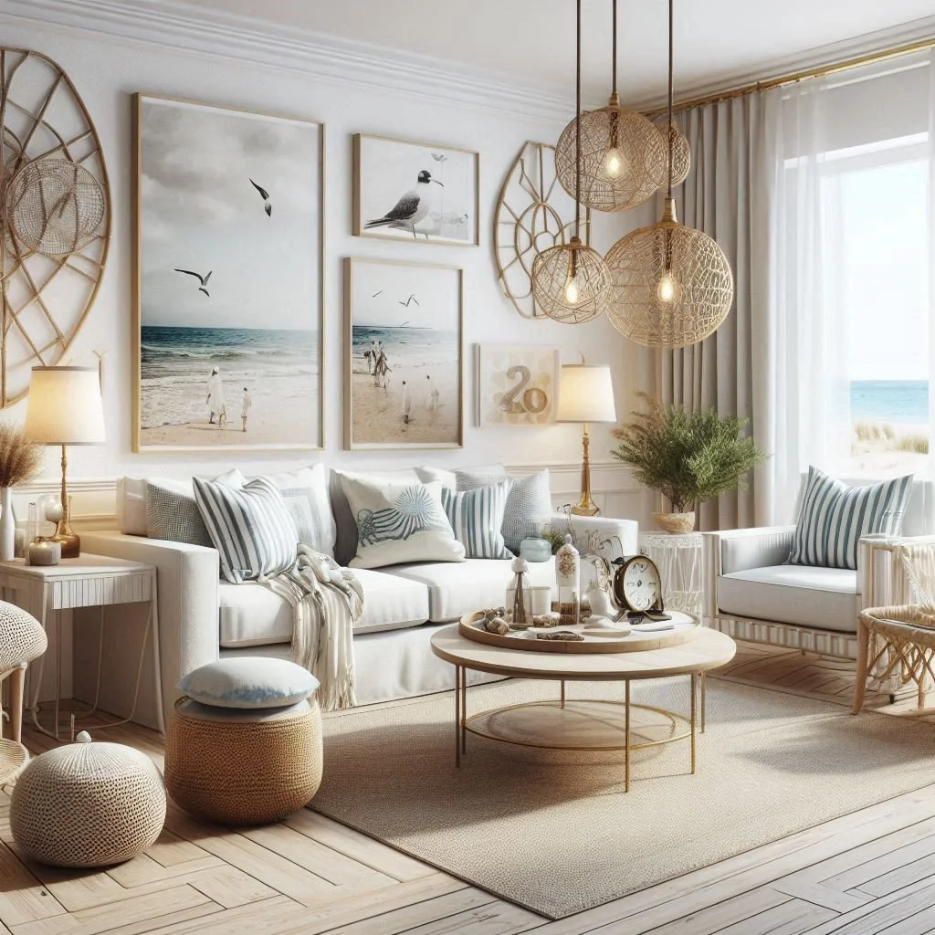 15 Beach Modern Coastal Living Room Ideas