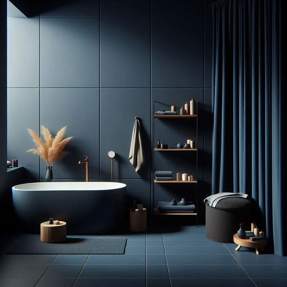 15 Navy Blue Bathroom Ideas for a Bold Look