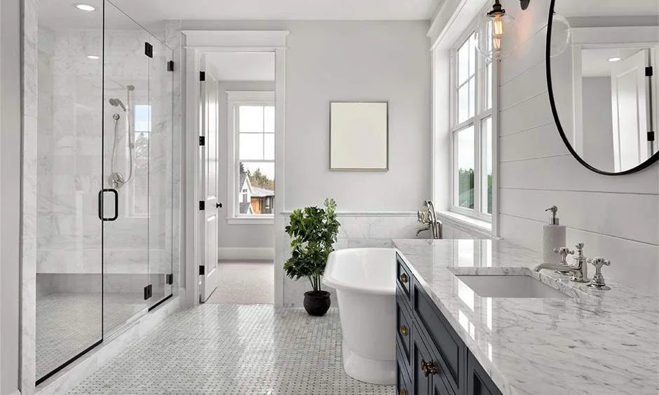 15 White Bathroom Ideas in 2025 for a Clean Modern Look