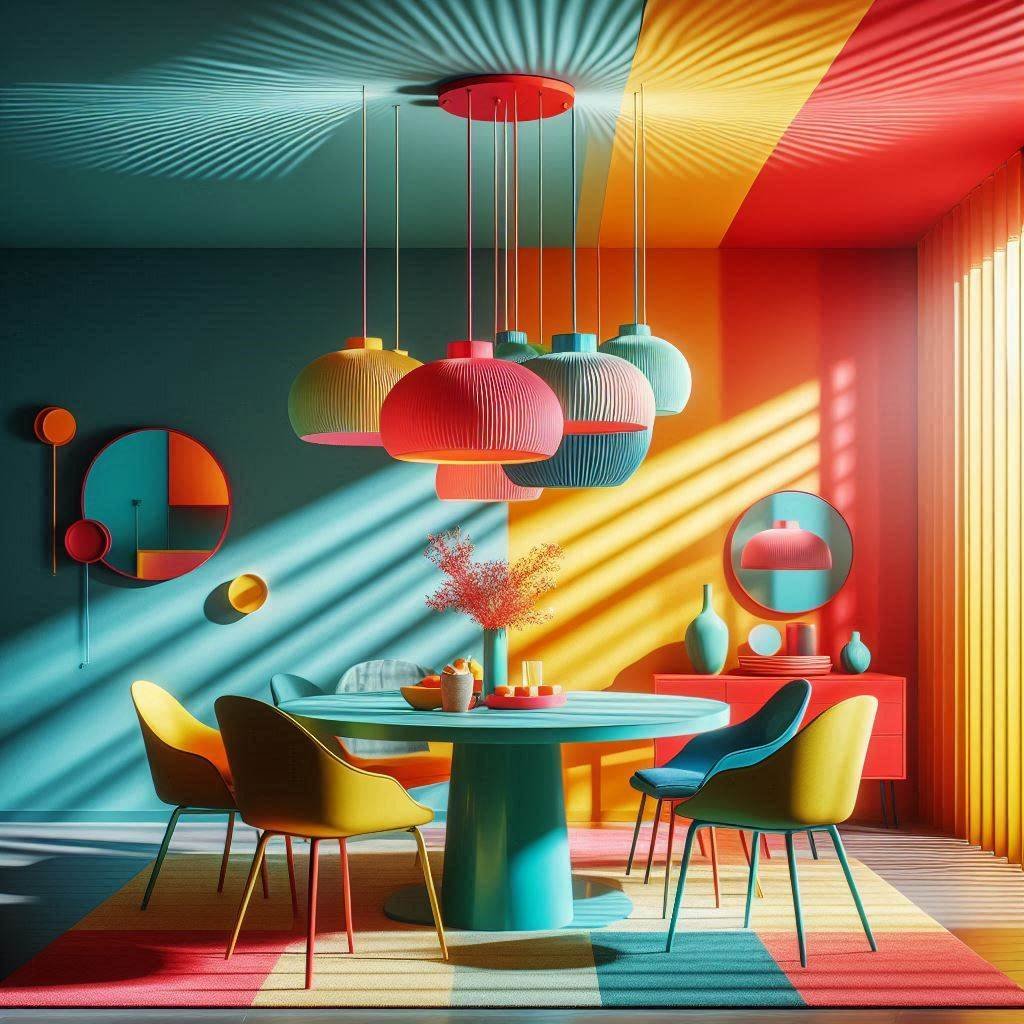 Colorful Dining Room