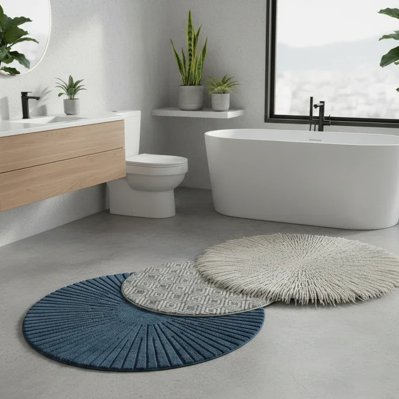 Modern Bathroom Rug Ideas