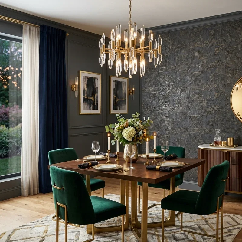 Glam Dining Room Ideas