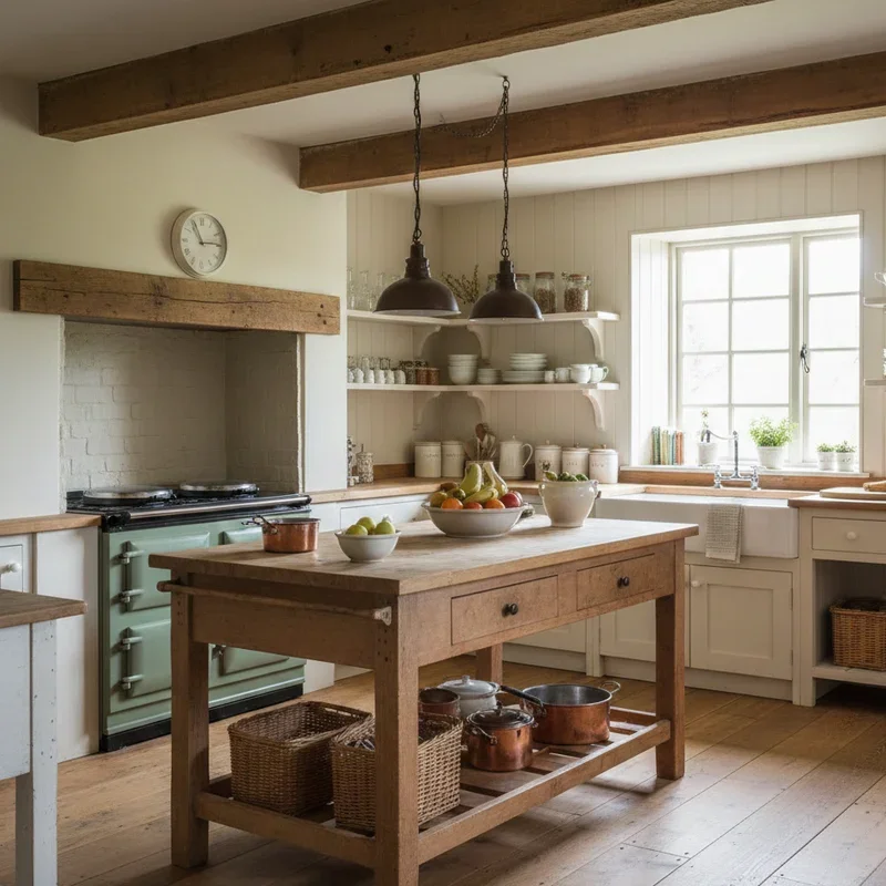 Country Kitchen Ideas on a Budget